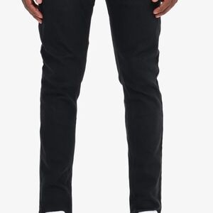 Copper Rivet JET BLACK PANTS WITH STRETCH
